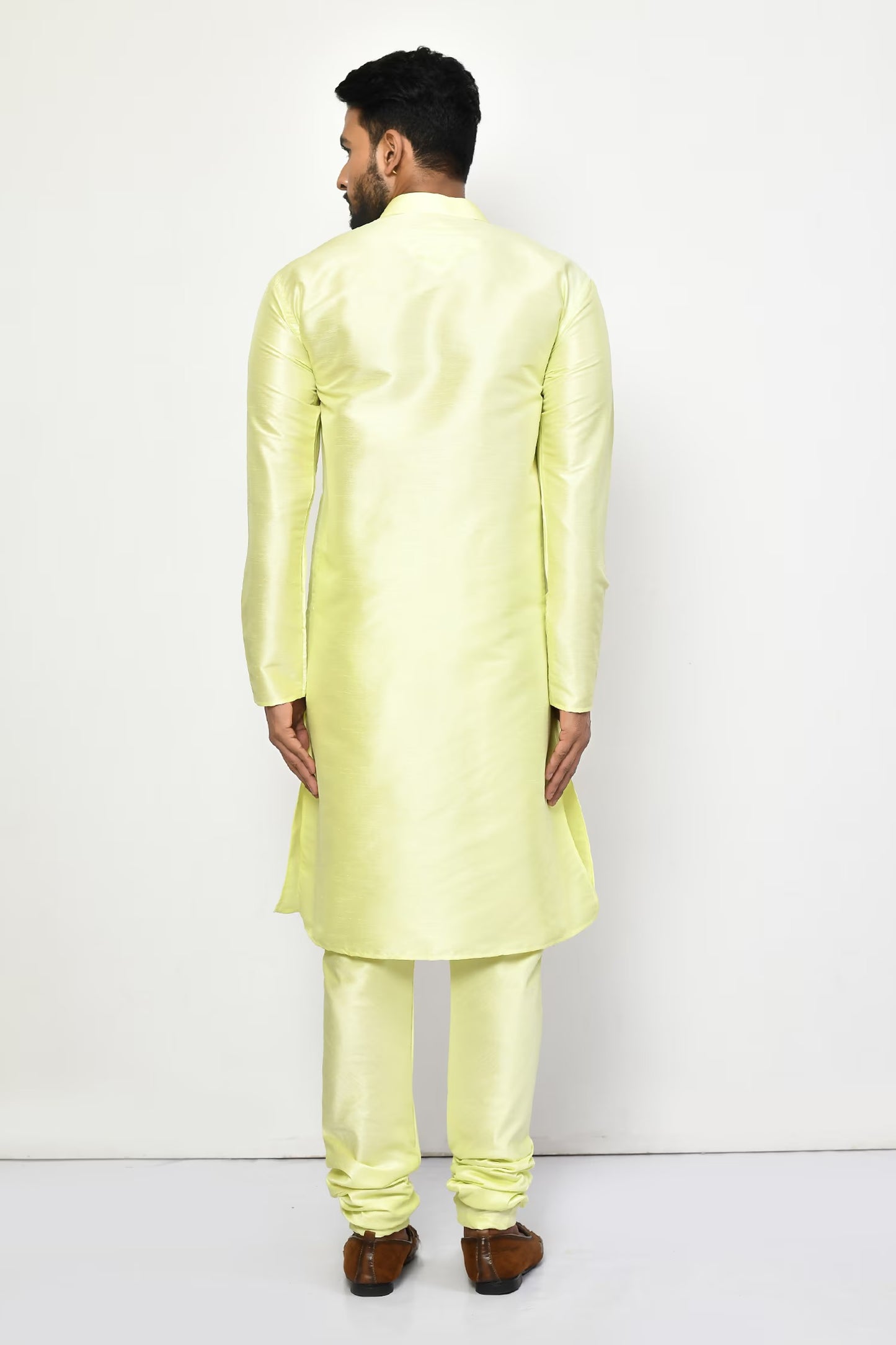 Designer Long Kurta in Green