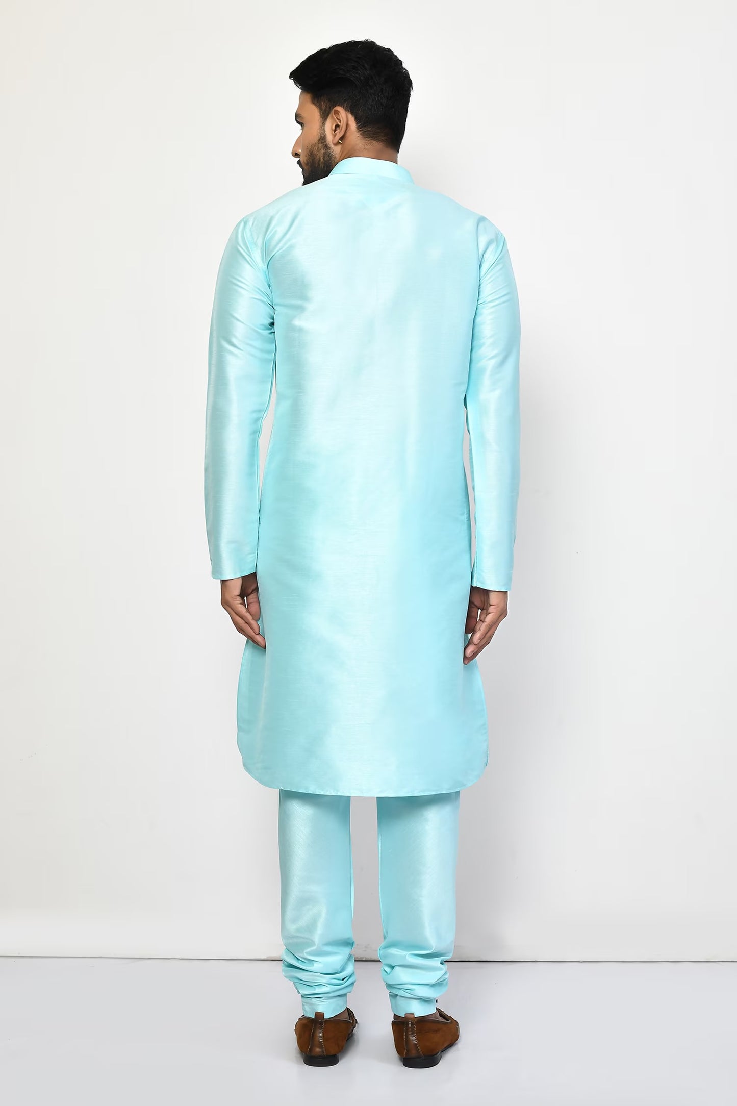 Designer Long Kurta in Green