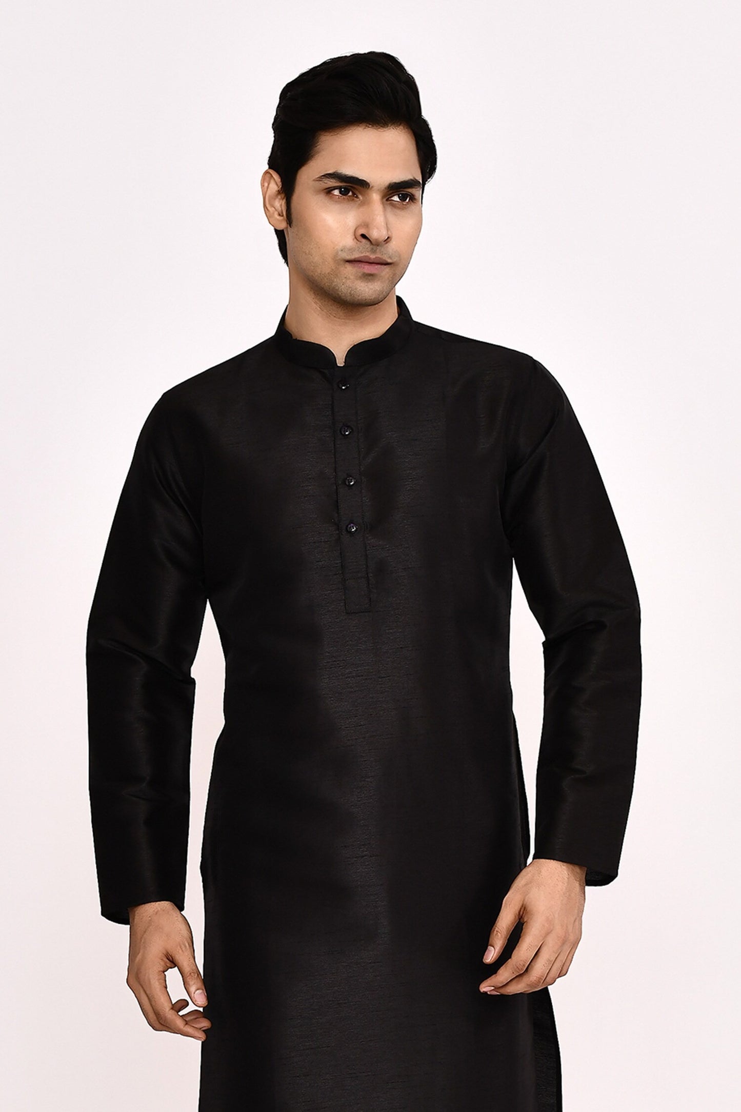 DESIGNER SILK KURTA SILK CHURIDAR & COTTON DUPATTA