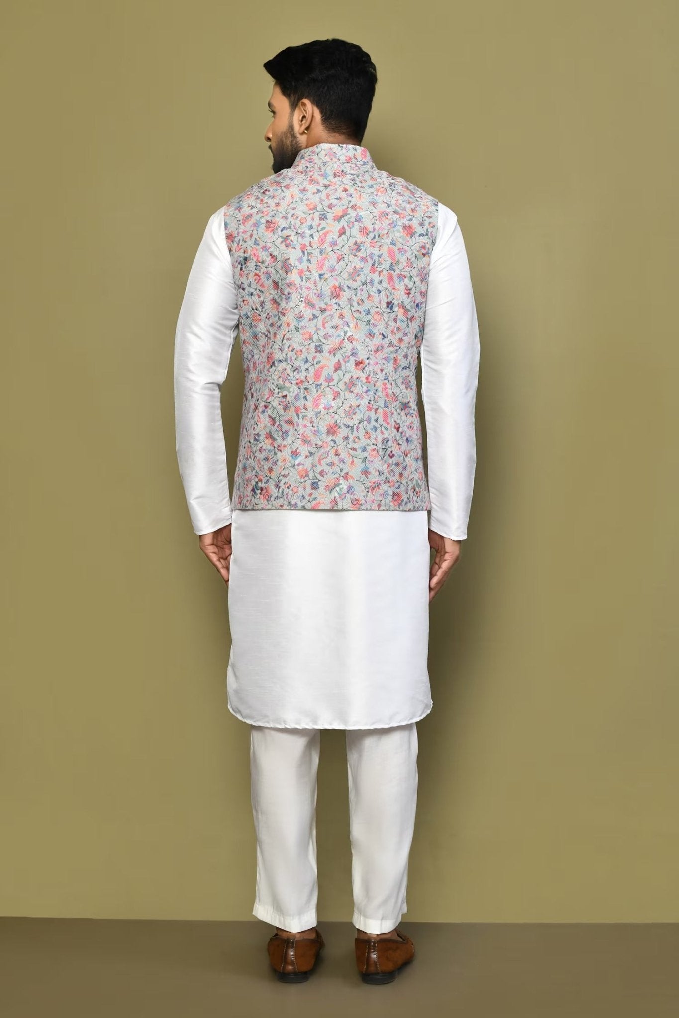Designer Jacket In Multicolor - Simaaya