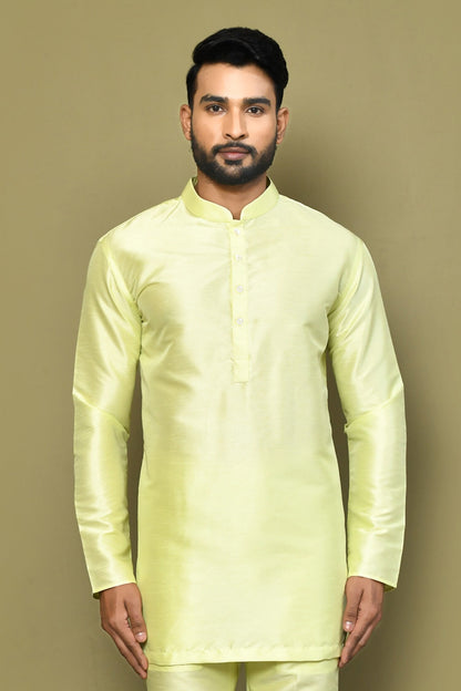Designer Short Kurta In Green