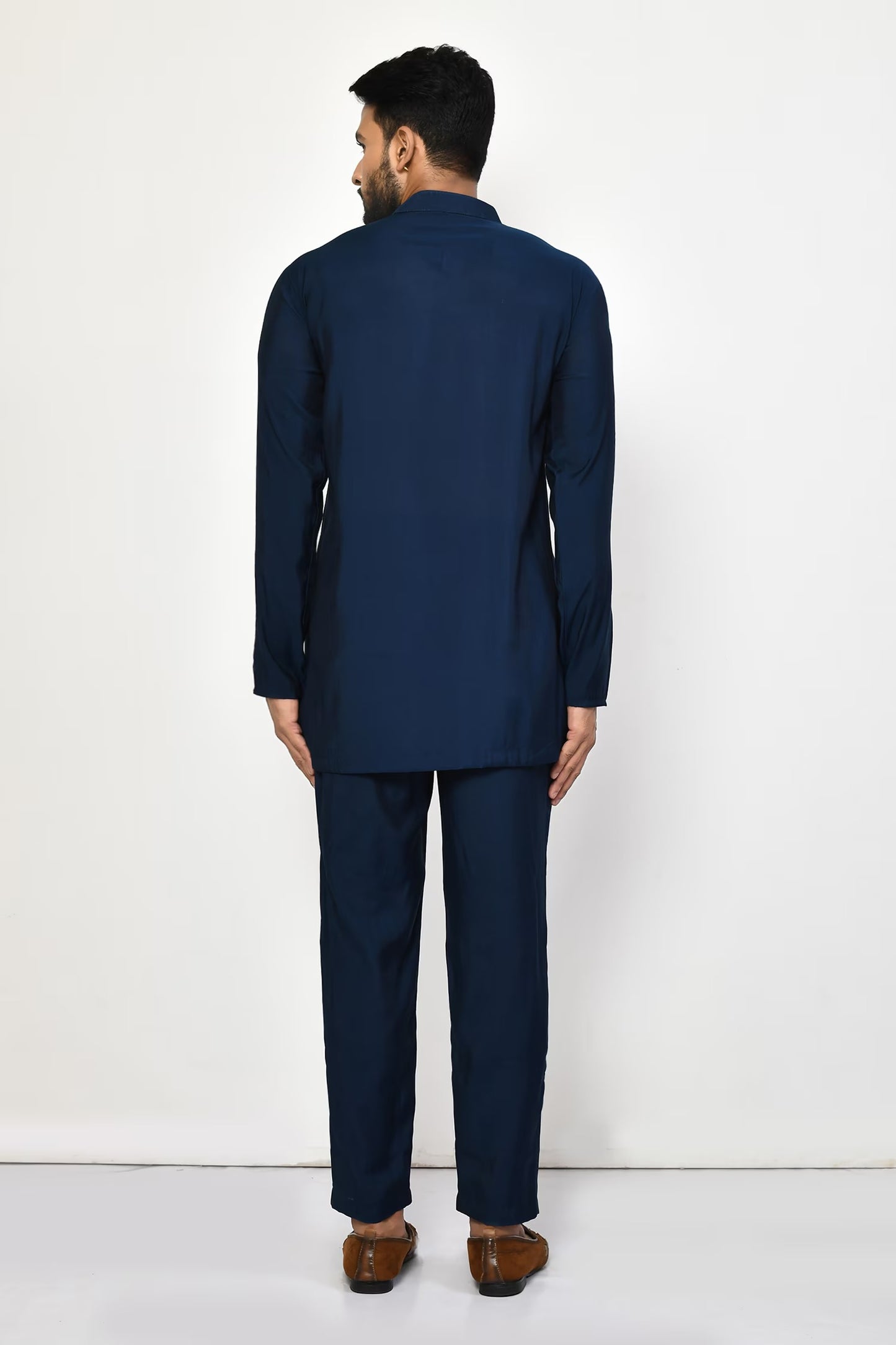 Designer Short Kurta In Blue