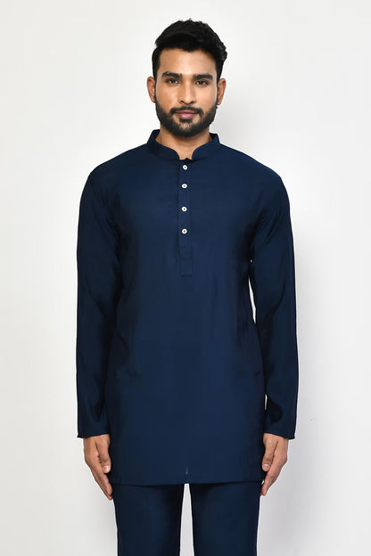 Designer Short Kurta In Blue