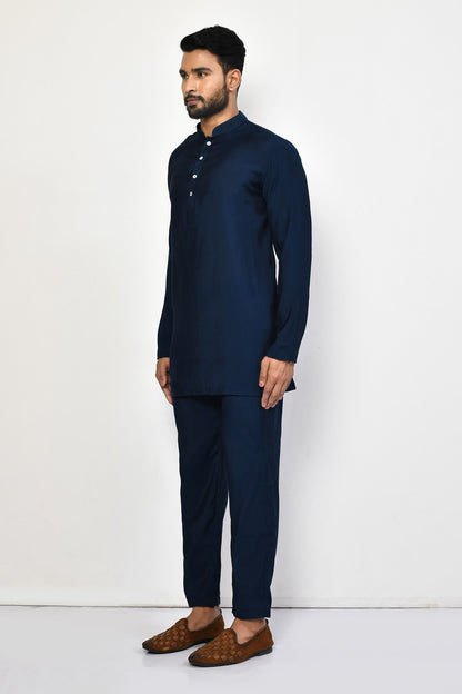 Designer Short Kurta In Blue