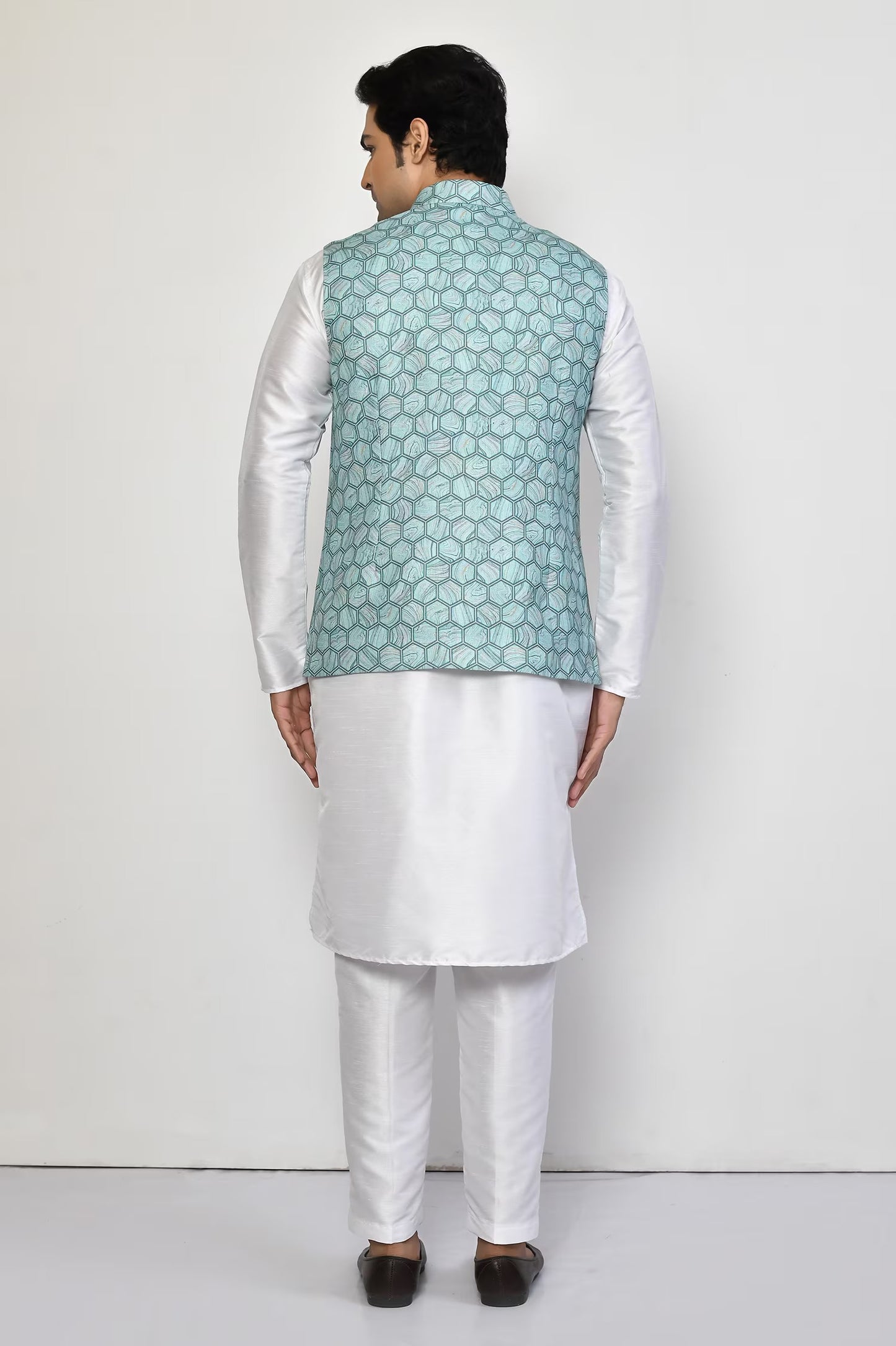 Designer Jacket In Sky Blue