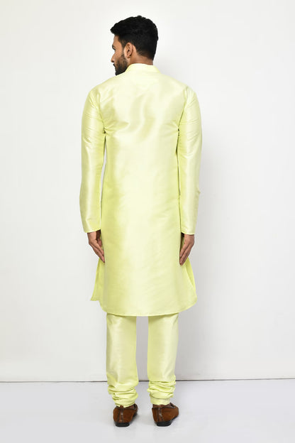 Designer Long Kurta in Green