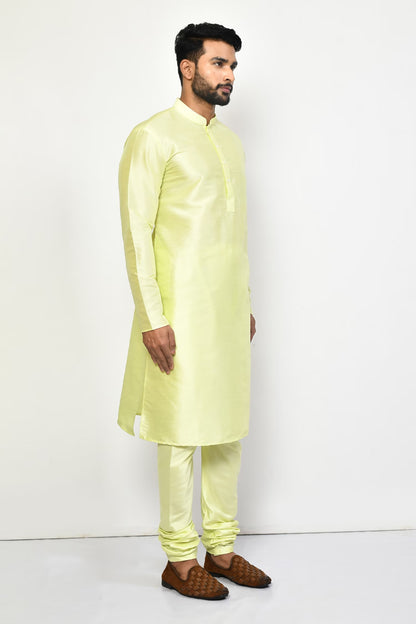 Designer Long Kurta in Green