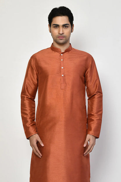 Designer Long Kurta in Orange