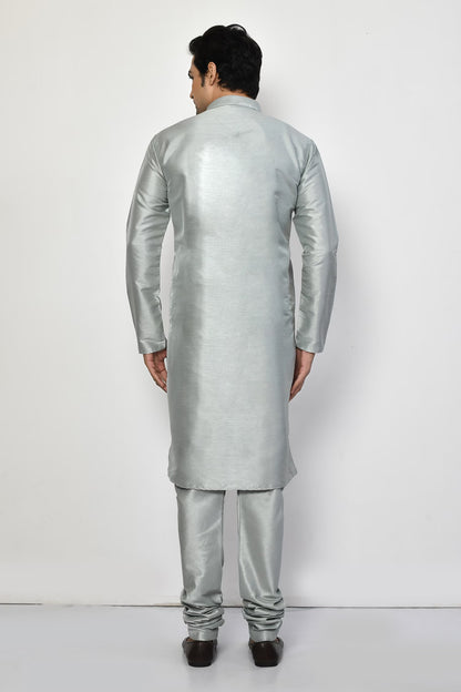 Designer Long Kurta in Grey