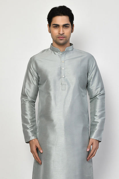 Designer Long Kurta in Grey