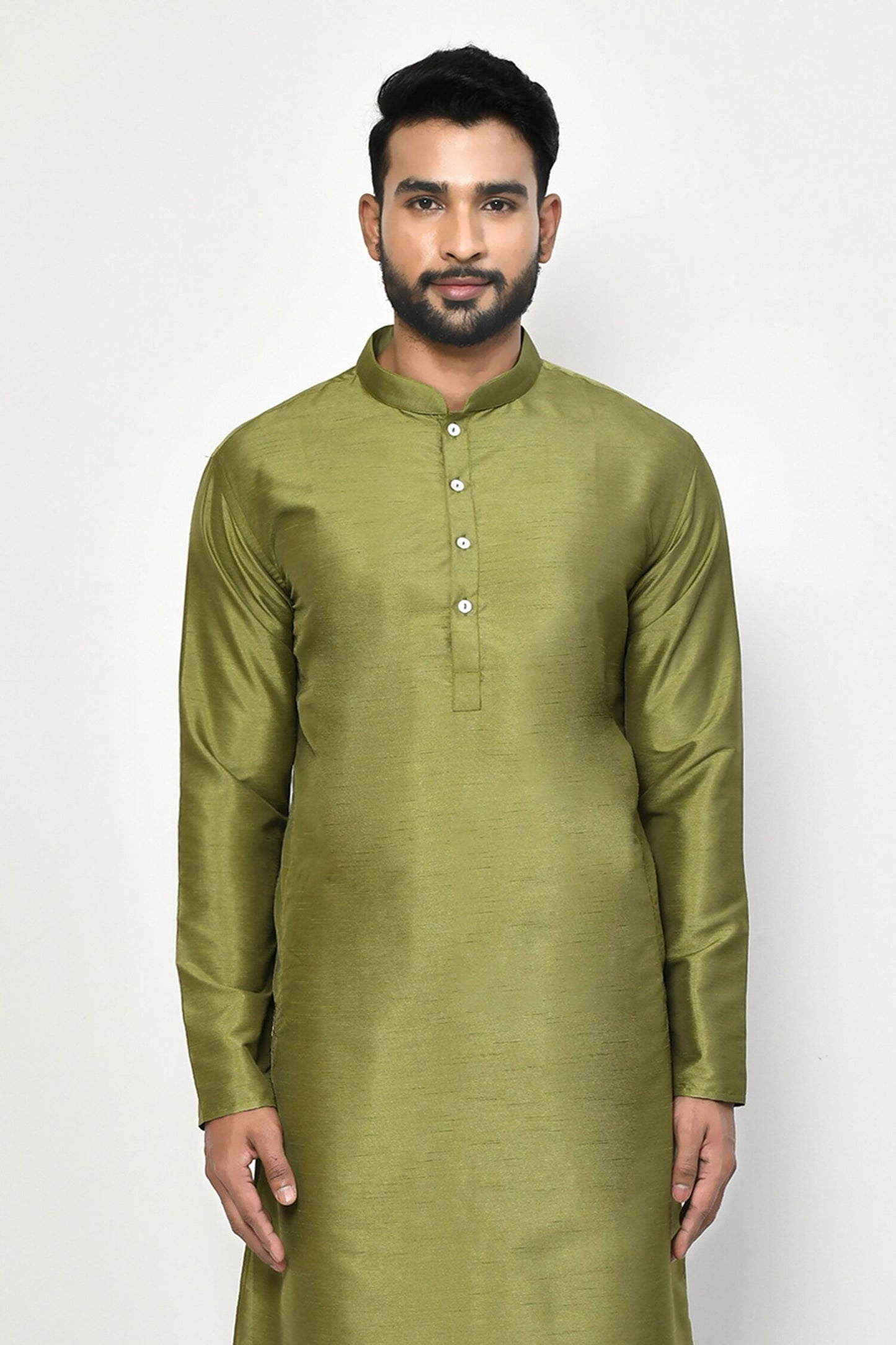 Designer Long Kurta in Green