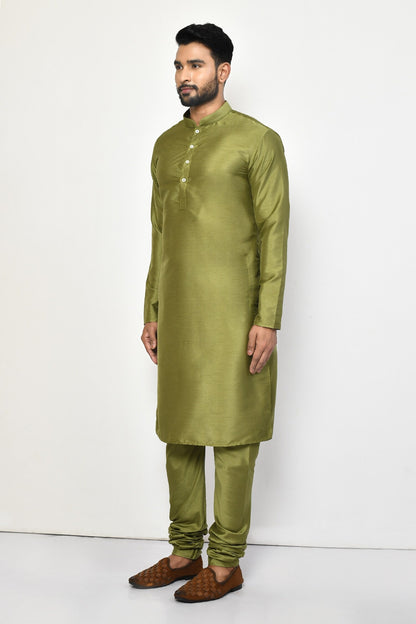 Designer Long Kurta in Green
