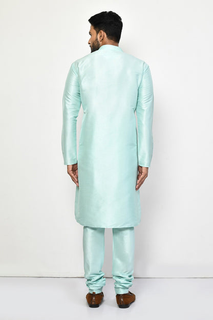 Designer Long Kurta in Green