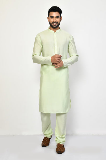 Designer Long Kurta in Green