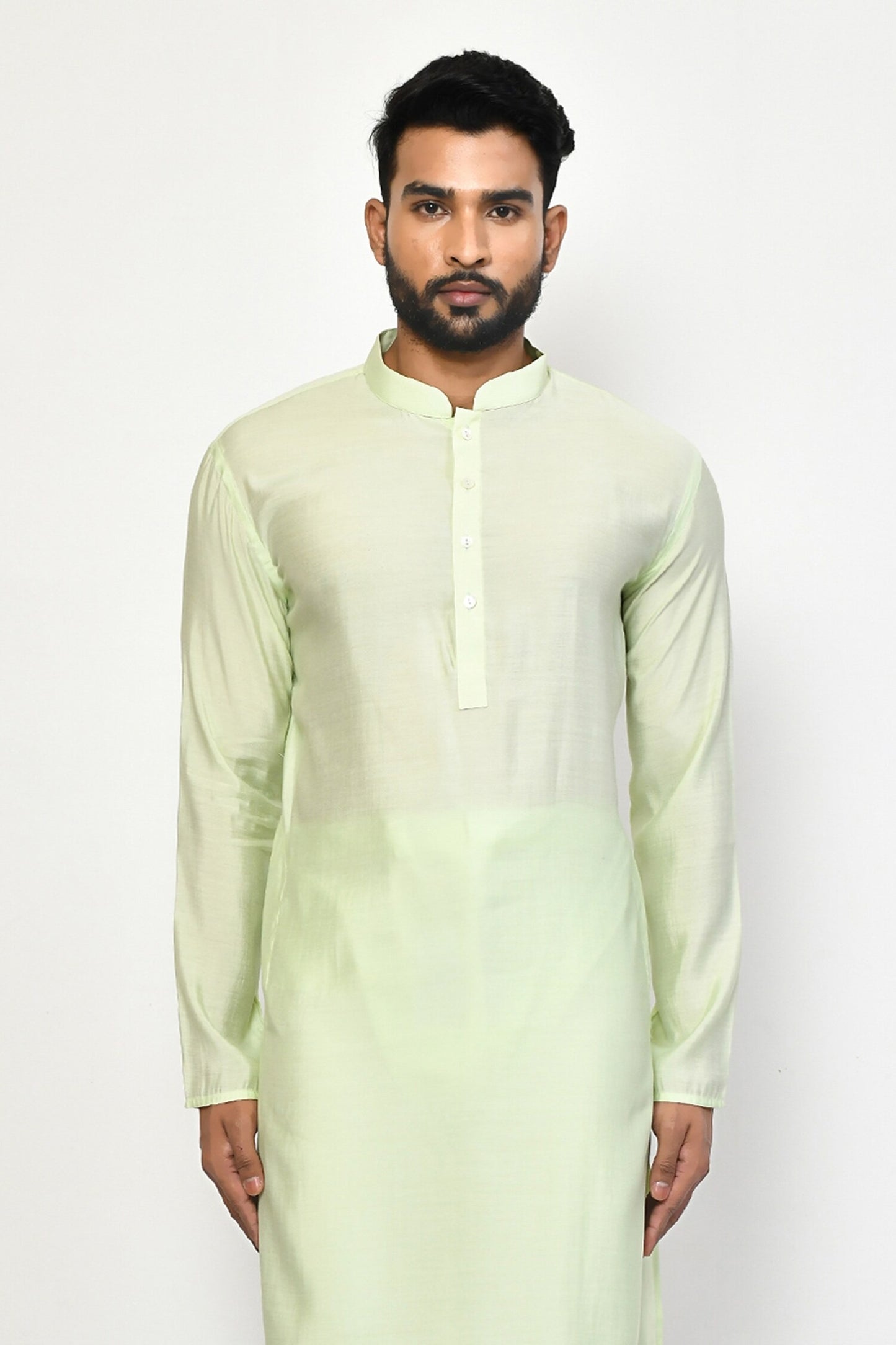 Designer Long Kurta in Green