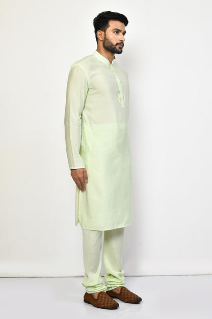 Designer Long Kurta in Green