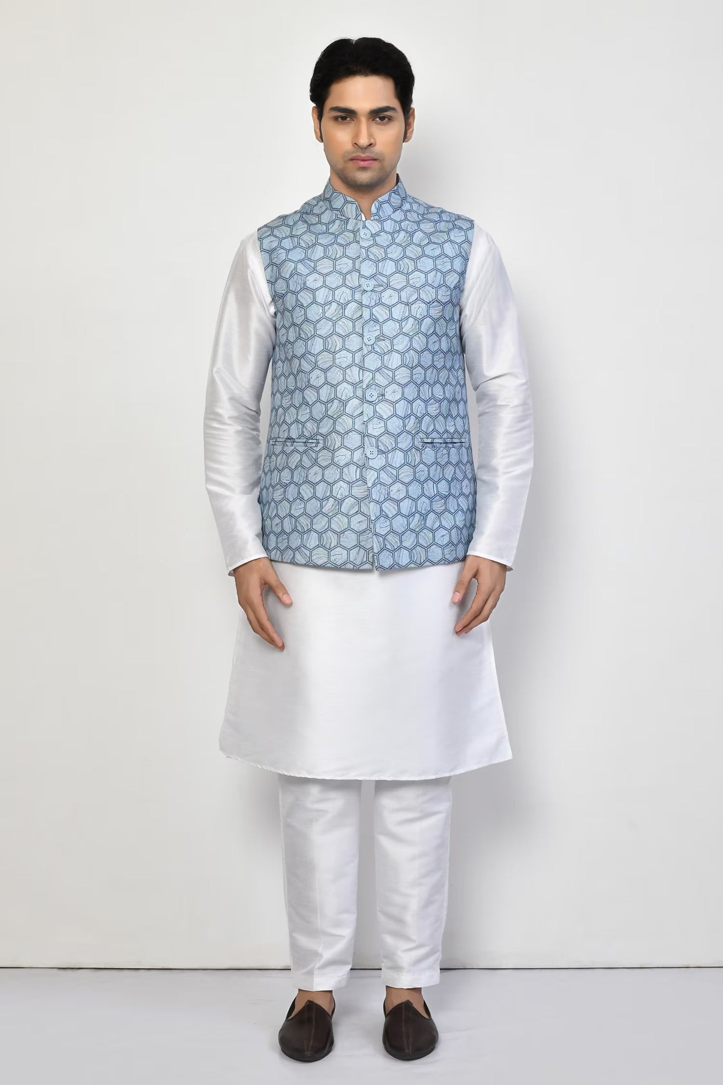 Designer Jacket in Blue Color