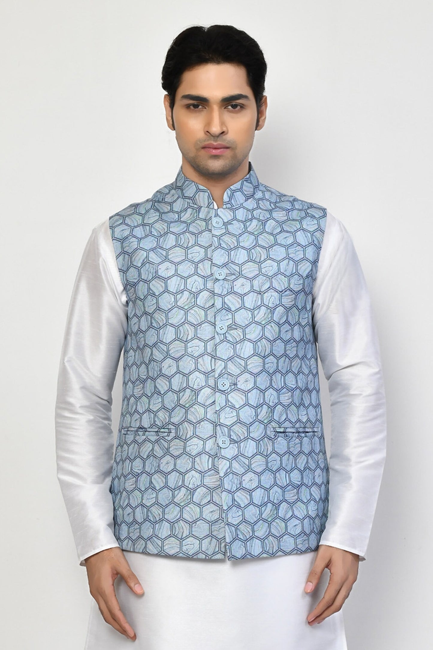 Designer Jacket in Blue Color