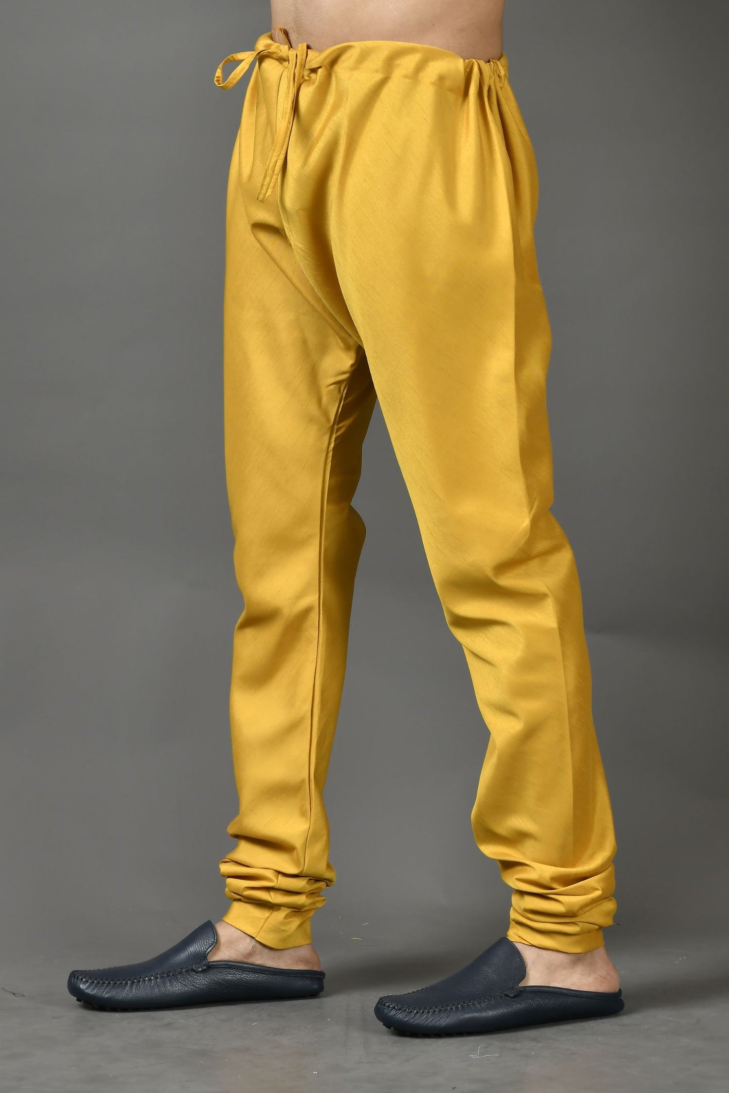 Designer Churidar In Yellow