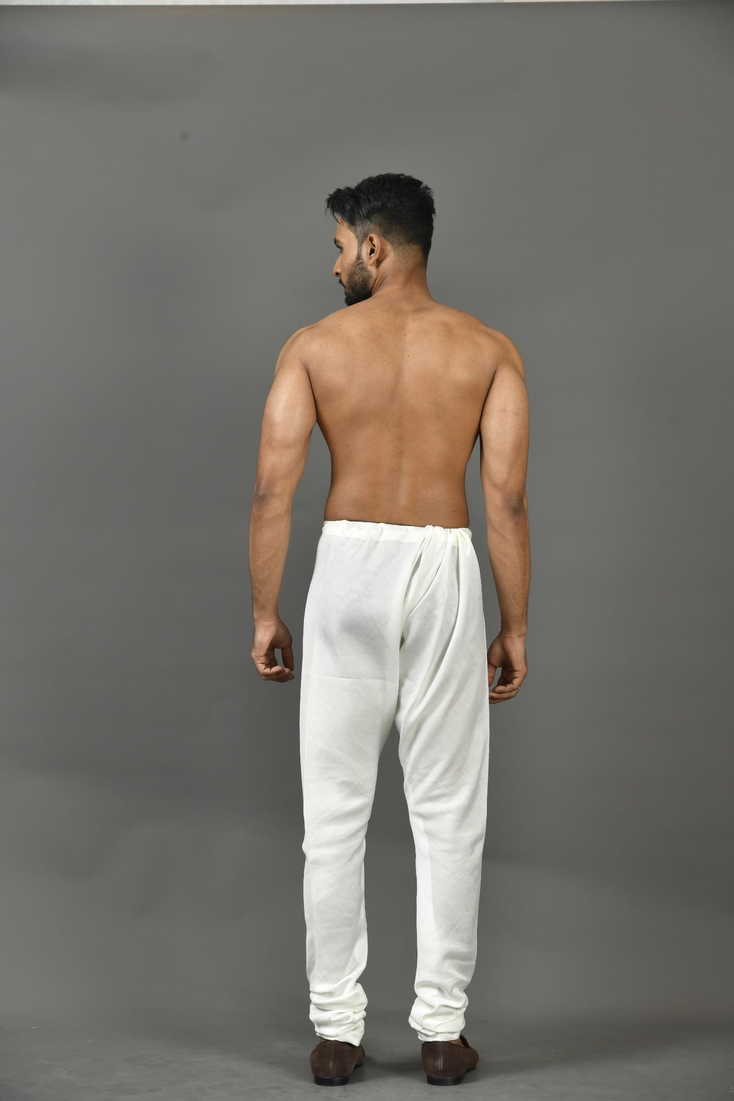 Designer Churidar in White