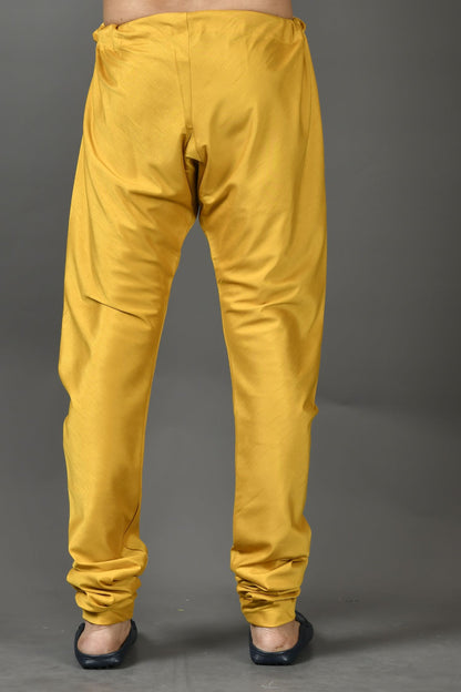 Designer Churidar In Yellow