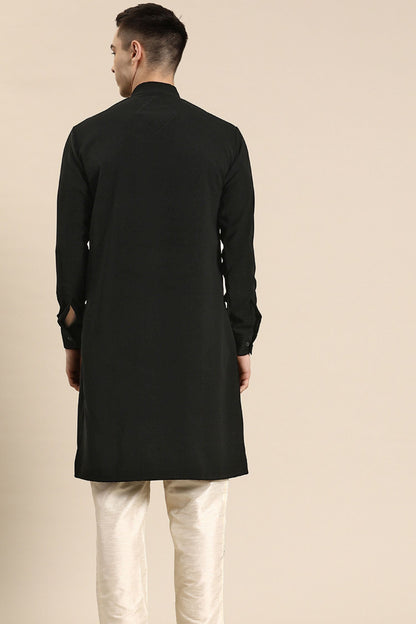 Designer long Kurta In Black