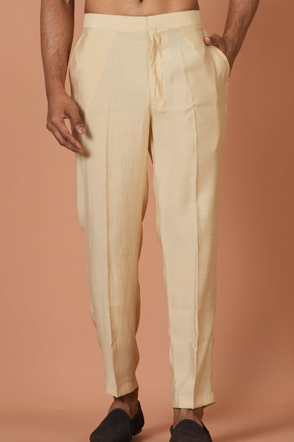 Designer Pant In Beige