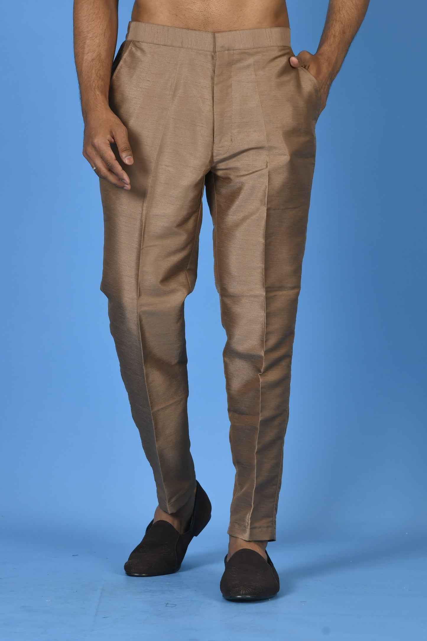 Designer Pant In Brown