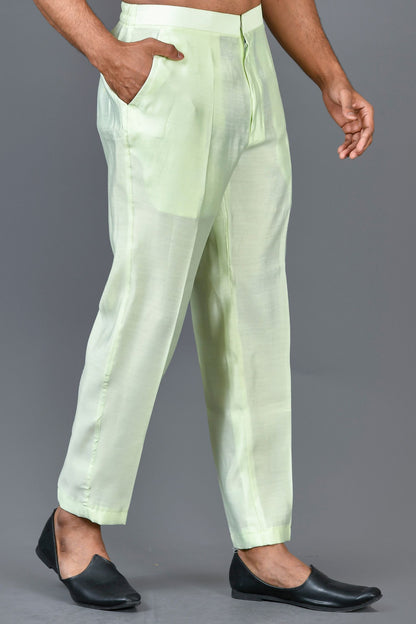 Designer Pant In Green