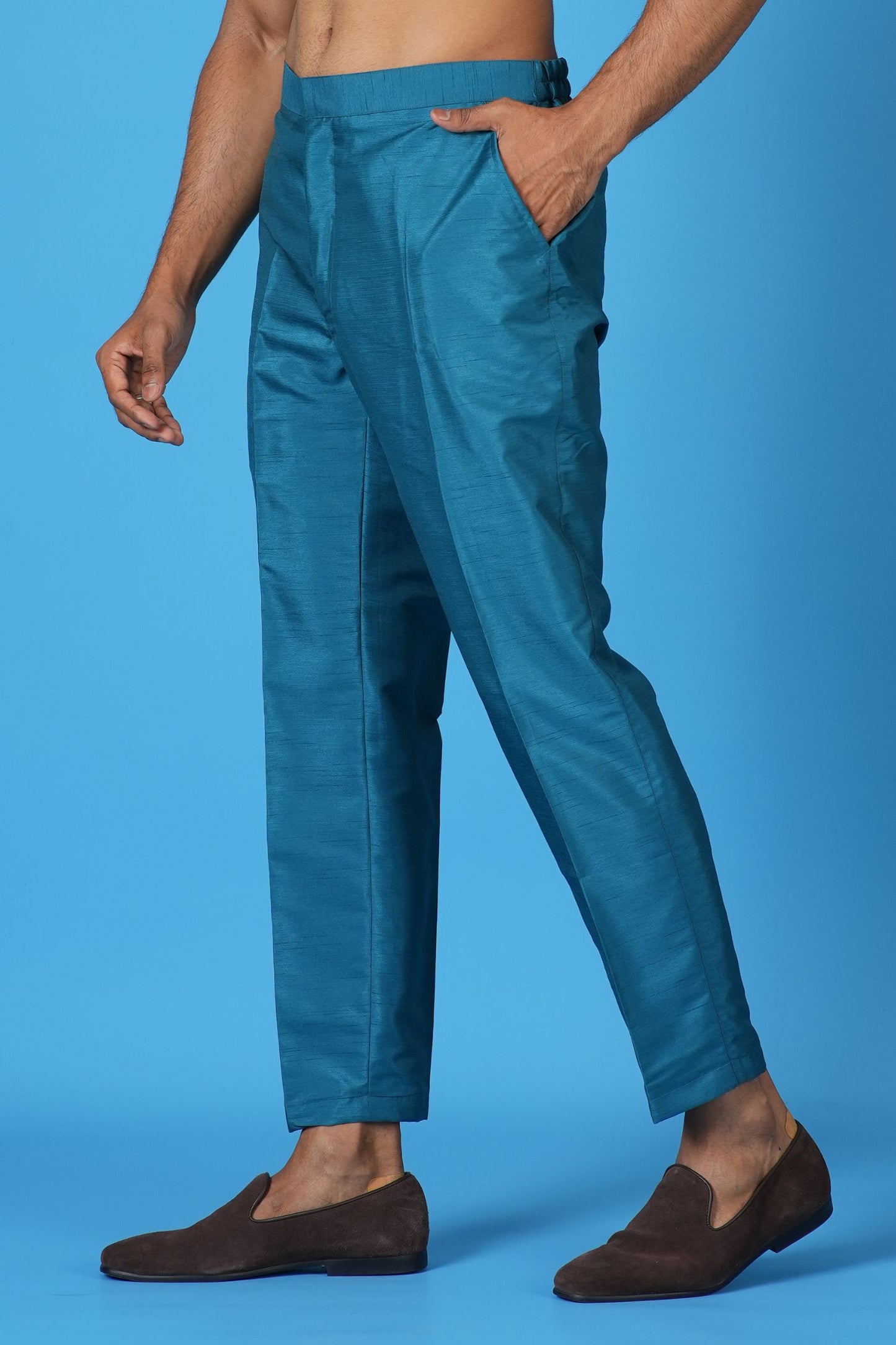 Designer Pant In Blue