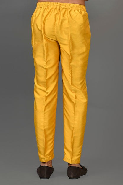 Designer Pant In Yellow