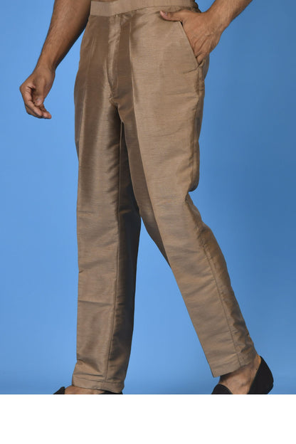 Designer Pant In Brown