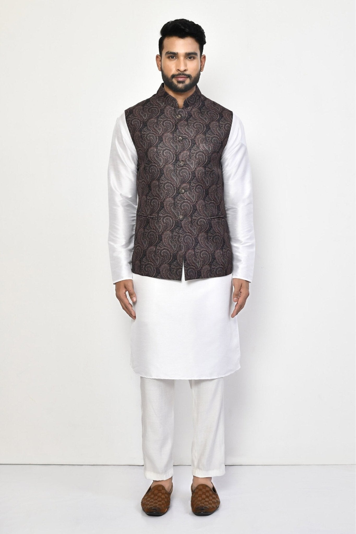 Designer Jacket In Black - Simaaya