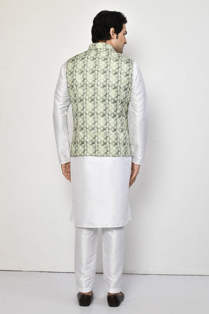 Designer Jacket In Green - Simaaya