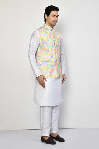 Designer Jacket In Multi Color - Simaaya