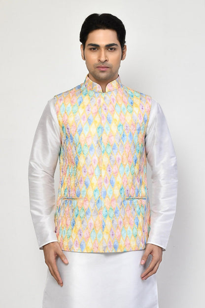Designer Jacket In Multi Color - Simaaya