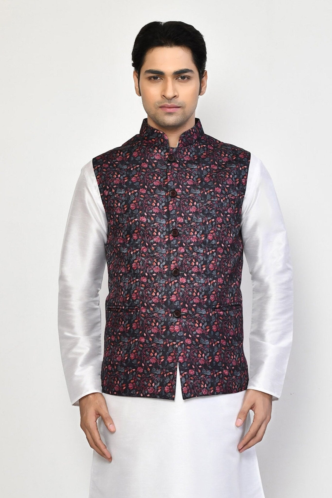 Designer Jacket In Multi Color - Simaaya