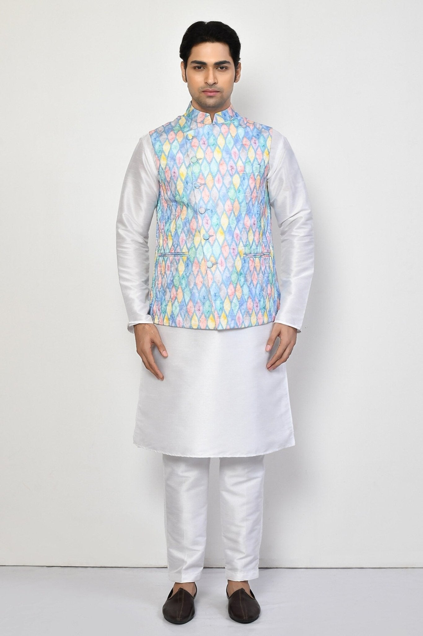 Designer Jacket In Multicolor - Simaaya