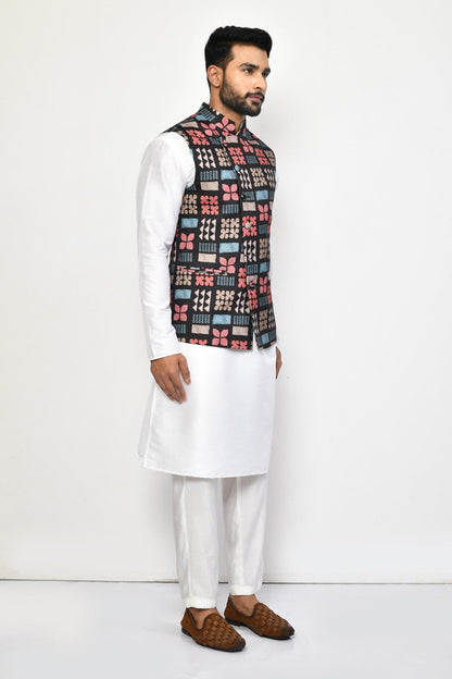 Designer Jacket In Multicolor - Simaaya