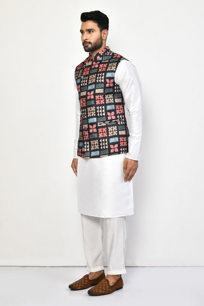 Designer Jacket In Multicolor - Simaaya