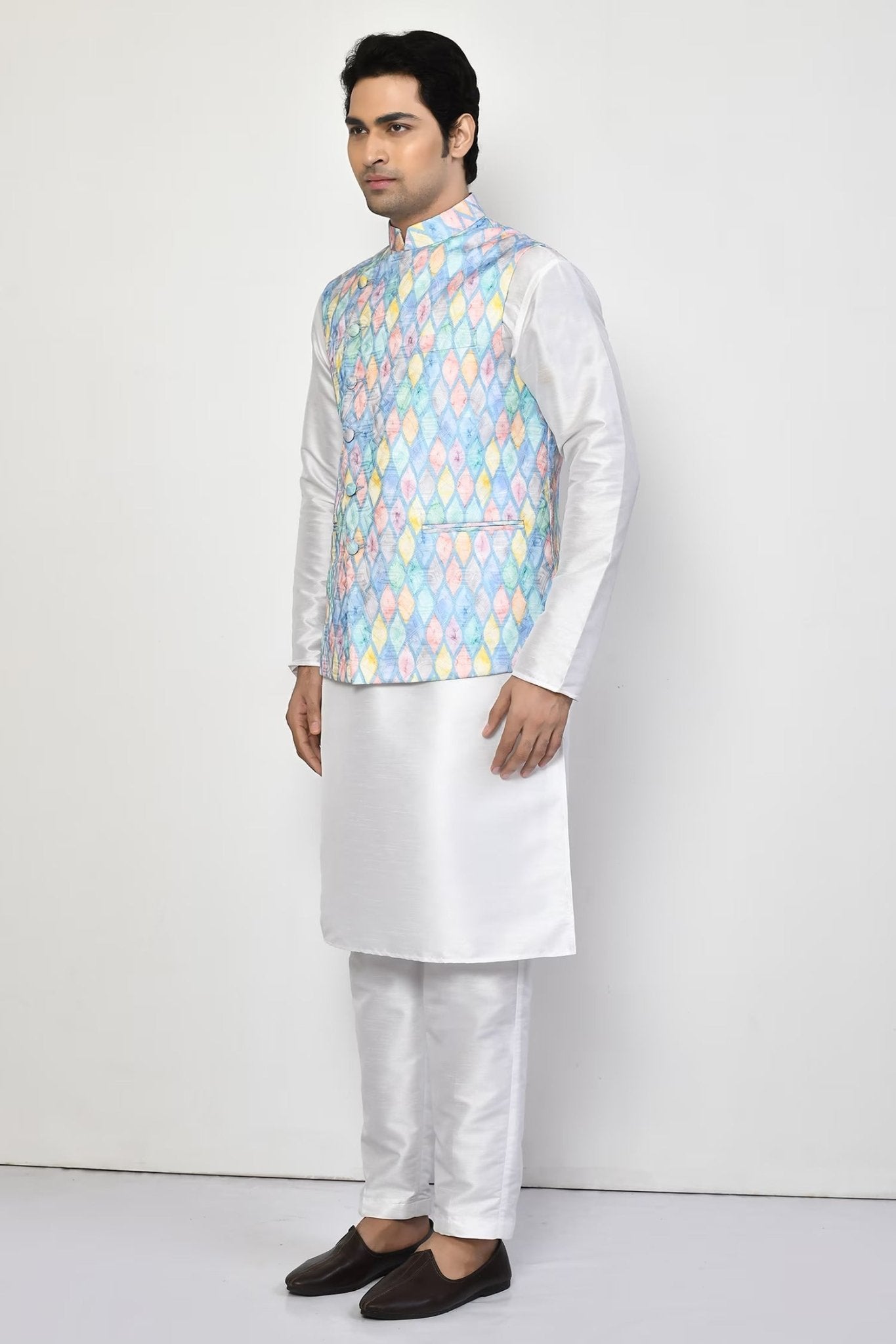 Designer Jacket In Multicolor - Simaaya