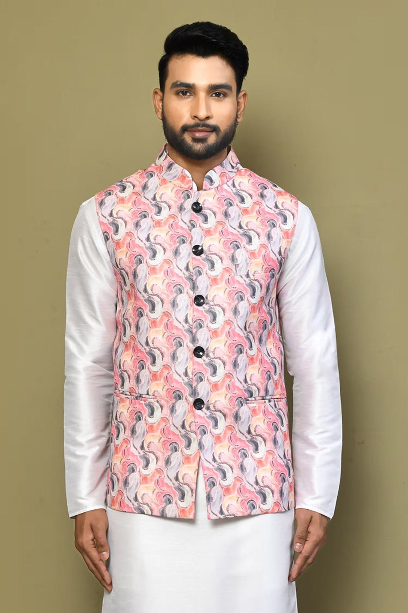 Designer Jacket In Multicolor - Simaaya