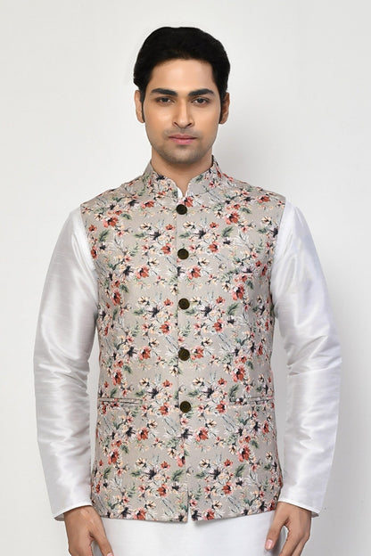 Designer Jacket In Multicolor - Simaaya