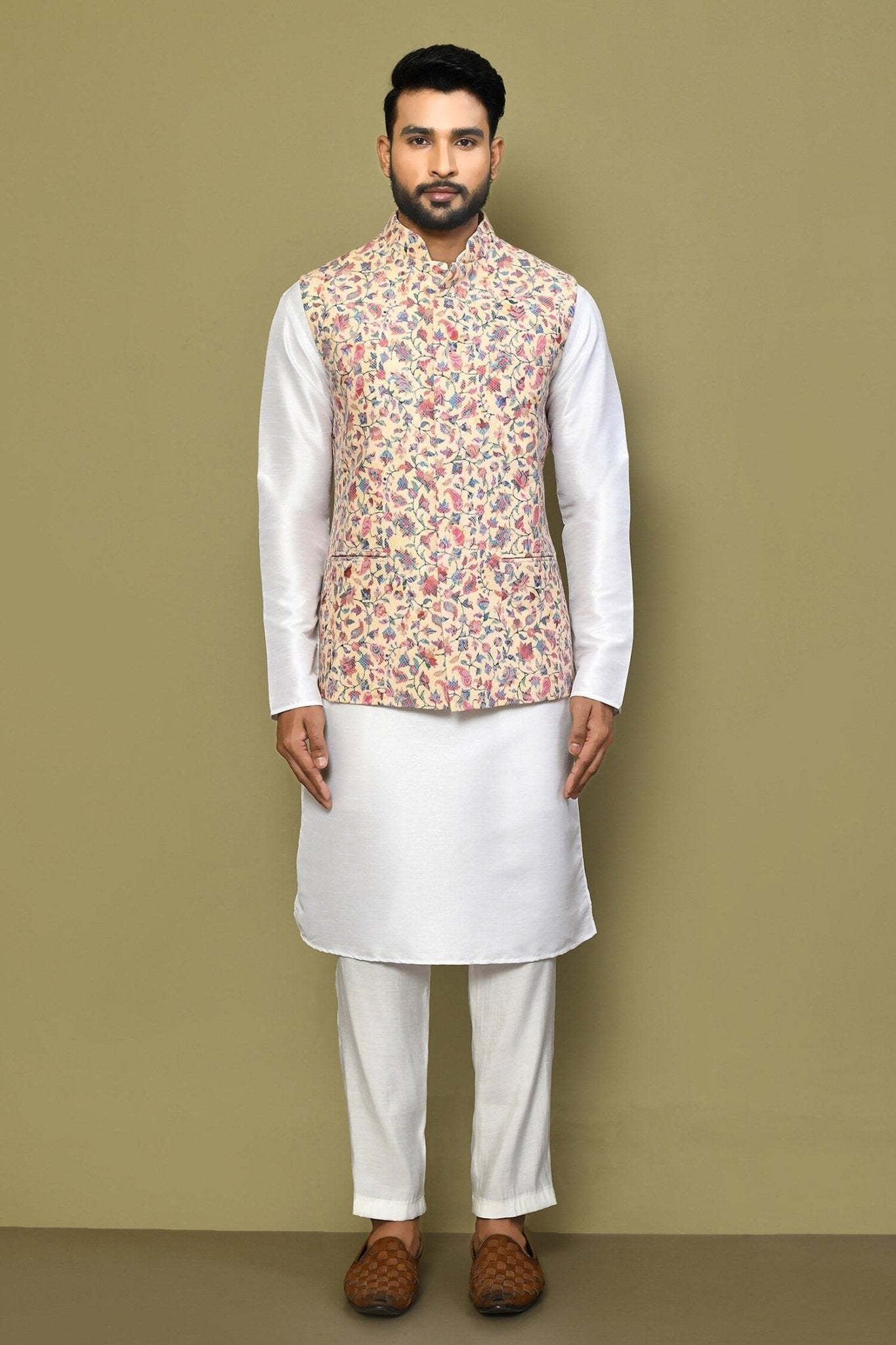 Designer Jacket In Multicolor - Simaaya