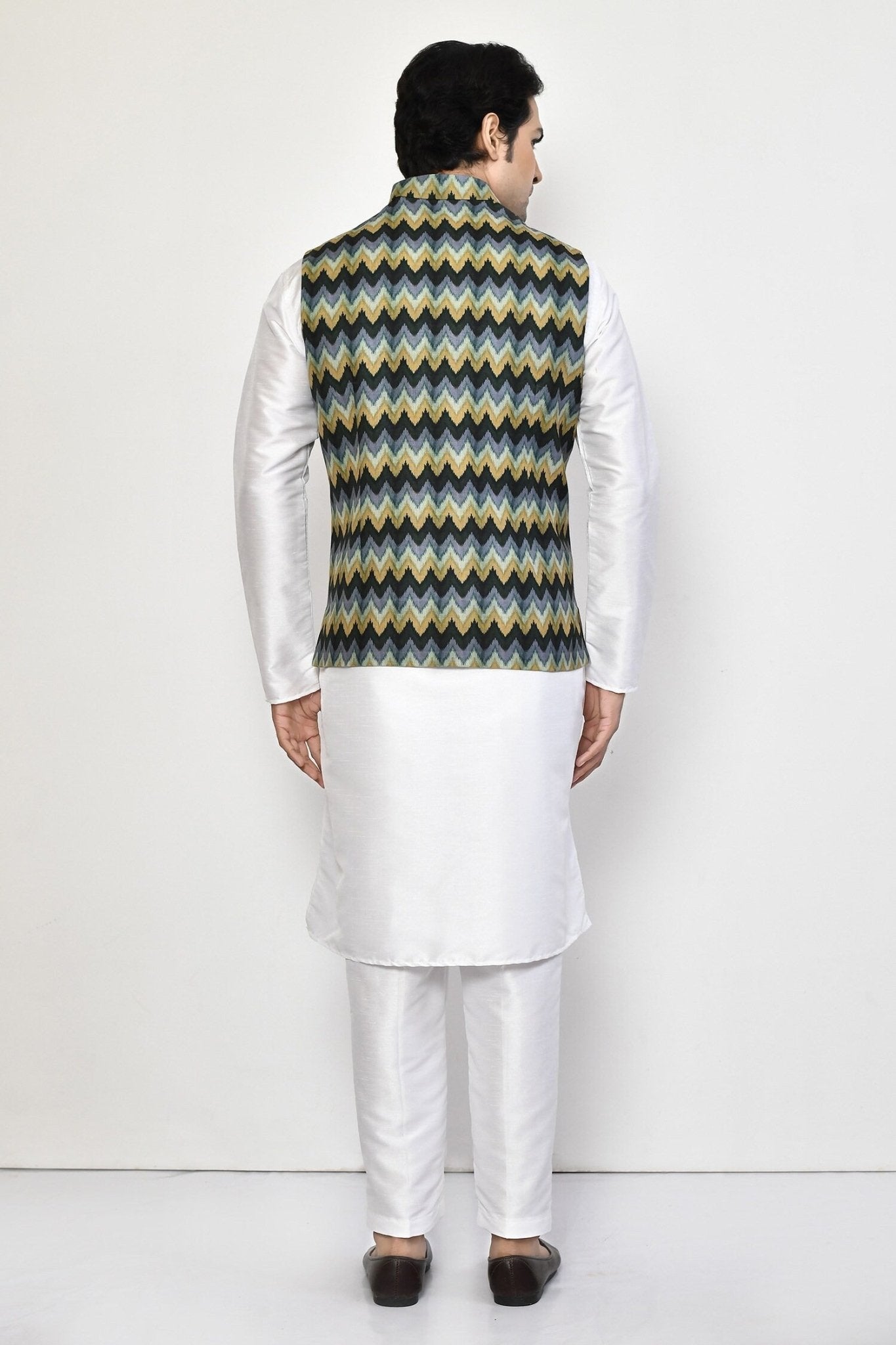 Designer Jacket In Multicolor - Simaaya