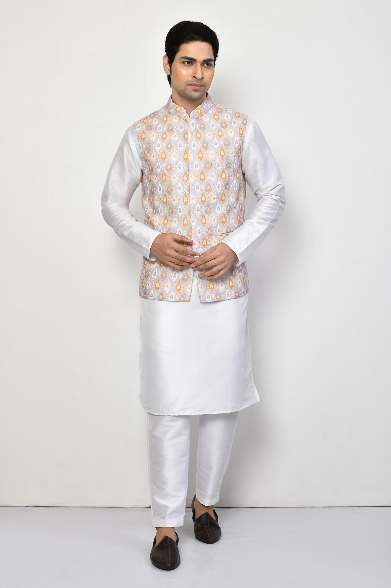 Designer Jacket In Multicolor - Simaaya