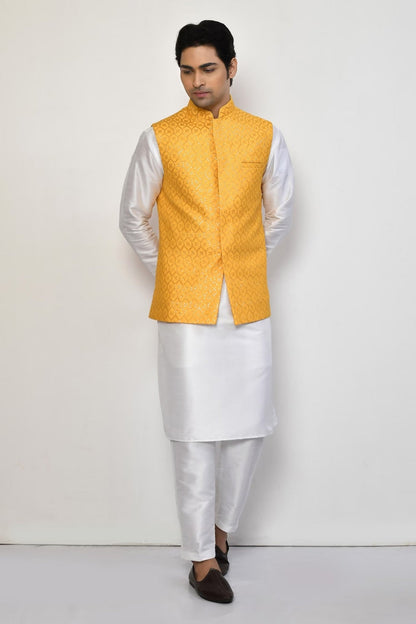 Designer Jacket In Yellow - Simaaya