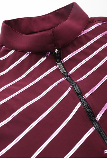 Designer long Kurta In Maroon - Simaaya