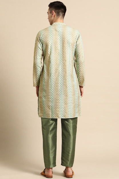 Designer Long Kurta Multicolor - Simaaya