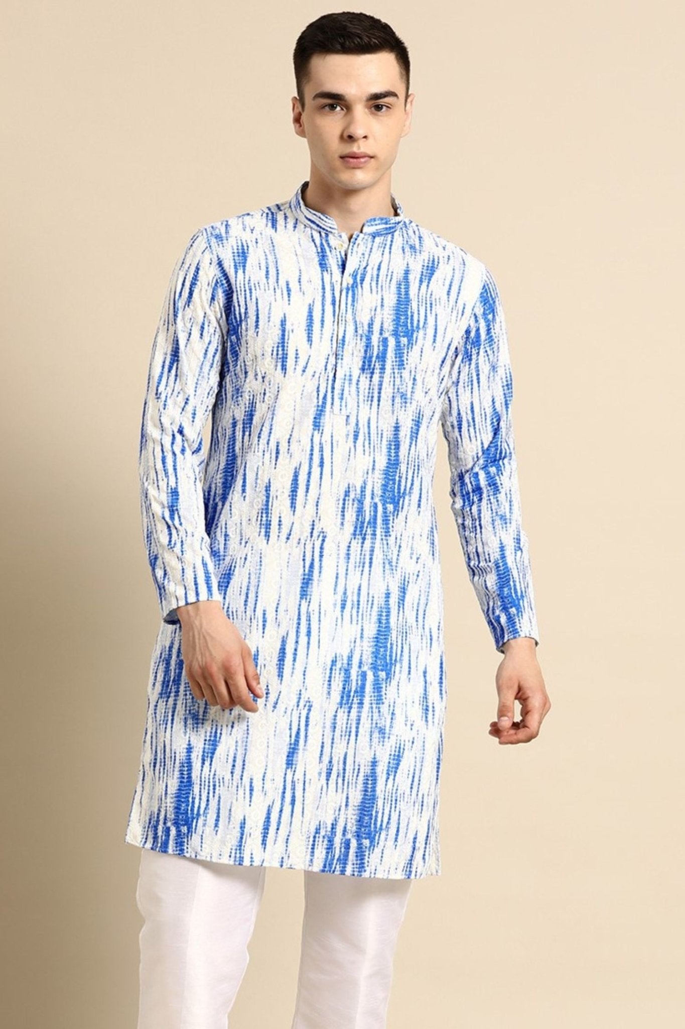 Designer Short Kurta Multicolor - Simaaya
